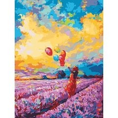 Tapyba pagal skaičius Art&Wine Balloons, 40x50 cm kaina ir informacija | Tapyba pagal skaičius | pigu.lt