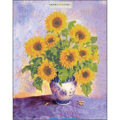 Алмазная мозаика 5D "Sunflowers" 30x40cm цена и информация | Алмазная мозаика | pigu.lt