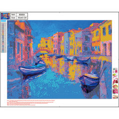 Алмазная мозаика 5D "Venice" 40x50cm цена и информация | Алмазная мозаика | pigu.lt