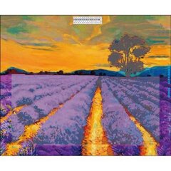 Deimantinė mozaika Art&Wine 5D Lavender Field 40x50 cm kaina ir informacija | Deimantinės mozaikos | pigu.lt