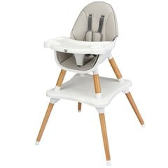 Детский стульчик 4 в 1 Costway цена и информация | Стульчики для кормления | pigu.lt