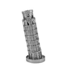 Metalinė dėlionė - konstruktorius Metal Earth Premium Series Leaning Tower of Pisa 3D цена и информация | Конструкторы и кубики | pigu.lt