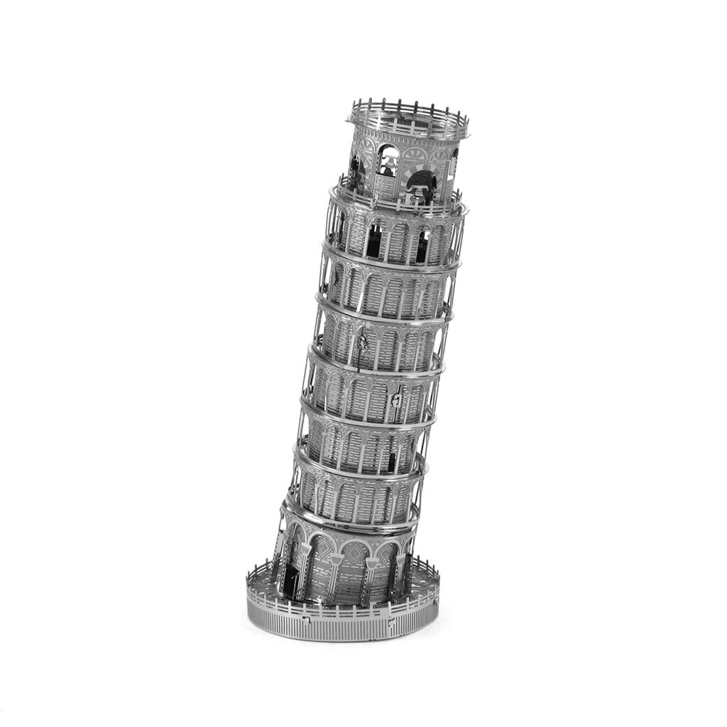 Metalinė dėlionė - konstruktorius Metal Earth Premium Series Leaning Tower of Pisa 3D kaina ir informacija | Konstruktoriai ir kaladėlės | pigu.lt