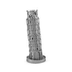Metalinė dėlionė - konstruktorius Metal Earth Premium Series Leaning Tower of Pisa 3D цена и информация | Конструкторы и кубики | pigu.lt