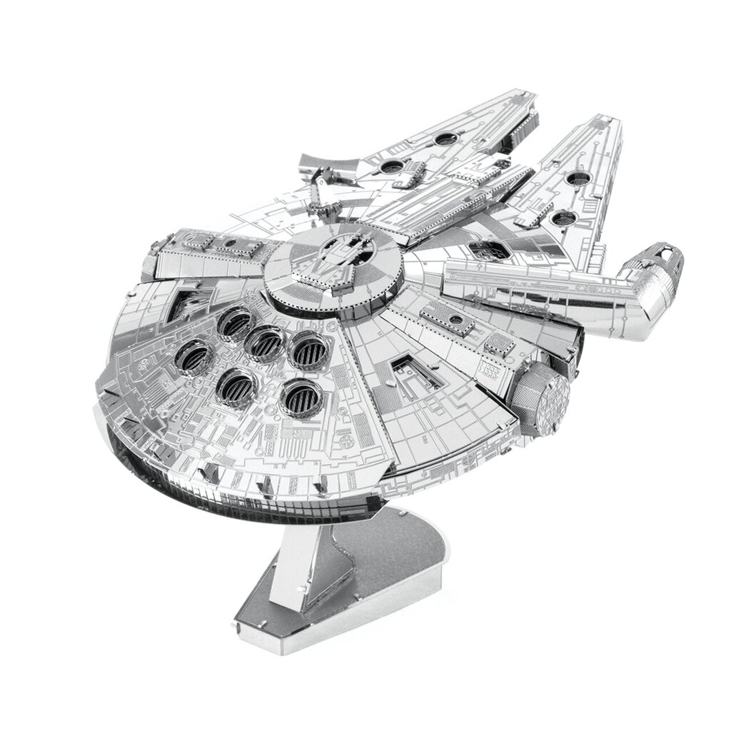 Metalinė dėlionė - konstruktorius Metal Earth Premium Series Millennium Falcon 3D kaina ir informacija | Konstruktoriai ir kaladėlės | pigu.lt