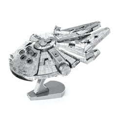 Metalinė dėlionė - konstruktorius Metal Earth Premium Series Millennium Falcon 3D kaina ir informacija | Konstruktoriai ir kaladėlės | pigu.lt