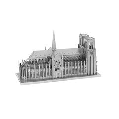 Metalinė dėlionė - konstruktorius Metal Earth Premium Series Notre Dame de Paris 3D цена и информация | Конструкторы и кубики | pigu.lt