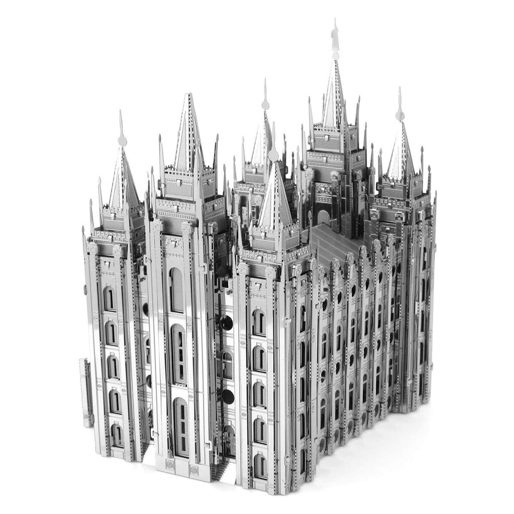 Metalinė dėlionė - konstruktorius Metal Earth Premium Series Salt Lake City Temple 3D kaina ir informacija | Konstruktoriai ir kaladėlės | pigu.lt