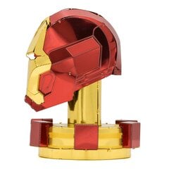 Metalinė dėlionė - konstruktorius Metal Earth Marvel Iron Man Helmet 3D kaina ir informacija | Konstruktoriai ir kaladėlės | pigu.lt