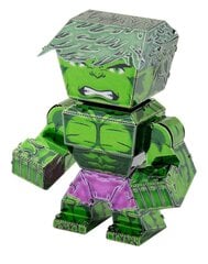 Metalinė dėlionė - konstruktorius Metal Earth Marvel Avengers Hulk 3D kaina ir informacija | Konstruktoriai ir kaladėlės | pigu.lt