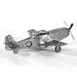 Metalinė dėlionė - konstruktorius Metal Earth Mustang P-51 3D kaina ir informacija | Konstruktoriai ir kaladėlės | pigu.lt