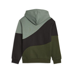 Puma Джемпер Power Cat Hoodie Fl Black Green 674232 31 674232 31/176 цена и информация | Свитеры, жилетки, пиджаки для мальчиков | pigu.lt