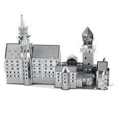 Metalinė dėlionė - konstruktorius Metal Earth Neuschwanstein Castle 3D kaina ir informacija | Konstruktoriai ir kaladėlės | pigu.lt