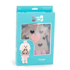 Drabužių rinkinys lėlei Pink Heart Lucky Doggy kaina ir informacija | Žaislai mergaitėms | pigu.lt