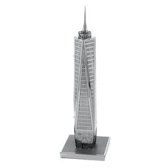 Metalinė dėlionė - konstruktorius Metal Earth One World Trade Center 3D kaina ir informacija | Konstruktoriai ir kaladėlės | pigu.lt