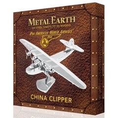 Metalinė dėlionė - konstruktorius Metal Earth Pan Am China Clipper, gift box 3D цена и информация | Конструкторы и кубики | pigu.lt