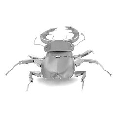 Metalinė dėlionė - konstruktorius Metal Earth Stag Beetle 3D цена и информация | Конструкторы и кубики | pigu.lt