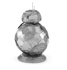 Metalinė dėlionė - konstruktorius Metal Earth Star Wars BB8 3D kaina ir informacija | Konstruktoriai ir kaladėlės | pigu.lt