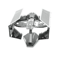 Metalinė dėlionė - konstruktorius Metal Earth Star Wars Darth Vader's Tie Fighter 3D kaina ir informacija | Konstruktoriai ir kaladėlės | pigu.lt