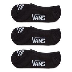 Носки Vans, 3 пары VN0A48HD*Y28, черный/белый 192827497085 цена и информация | Женские носки | pigu.lt