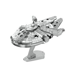 Metalinė dėlionė - konstruktorius Metal Earth Star Wars Millennium Falcon 3D цена и информация | Конструкторы и кубики | pigu.lt