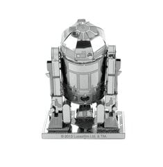 Metalinė dėlionė - konstruktorius Metal Earth Star Wars R2-D2 3D цена и информация | Конструкторы и кубики | pigu.lt