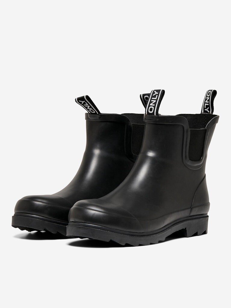 Guminiai batai moterims Only 5715214709179, juodi kaina ir informacija | Guminiai batai moterims | pigu.lt