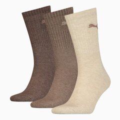 Мужские носки Puma, 3 пары  880355*27, бежевый+коричневый цена и информация | Мужские носки | pigu.lt