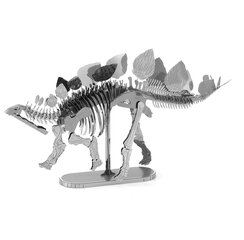 Metalinė dėlionė - konstruktorius Metal Earth Stegosaurus 3D цена и информация | Конструкторы и кубики | pigu.lt