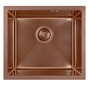 Nerūdijančio plieno plautuvė bronzinė su sifonu 117817 kaina ir informacija | Virtuvinės plautuvės | pigu.lt