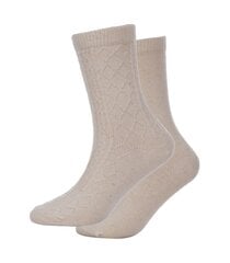 Kojinės moterims Luhta 6438549567830, smėlio spavos, 2 poros kaina ir informacija | Moteriškos kojinės | pigu.lt