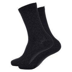 Женские носки Luhta, 2 пары Nokkola 34676-4*990, черный цена и информация | Женские носки | pigu.lt