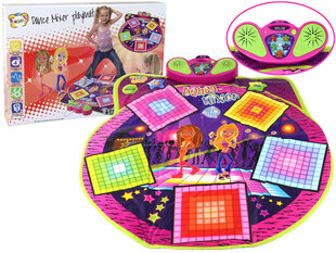 Vaikiškas šokių kilimėlis su šviesos ir garso efektais, violetinis kaina ir informacija | Lavinamieji žaislai | pigu.lt