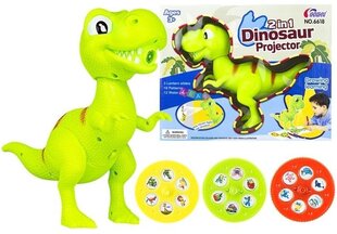 Vaikiškas projektorius, dinozauras, žalias kaina ir informacija | Žaislai berniukams | pigu.lt