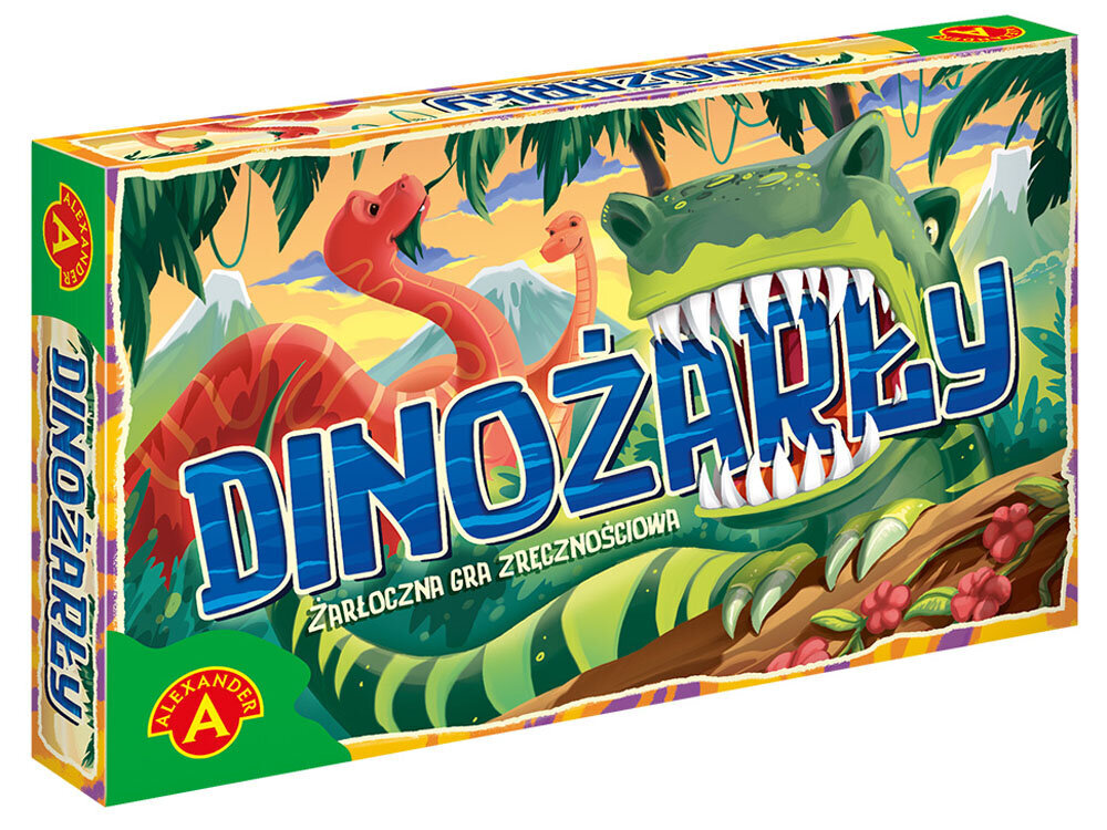 Arkadinis žaidimas Alexander Dino-eaters kaina ir informacija | Stalo žaidimai, galvosūkiai | pigu.lt