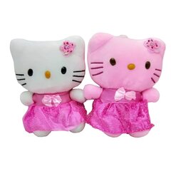 Minkštas pliušinis žaislas Hello Kitty, rožinis цена и информация | Мягкие игрушки | pigu.lt