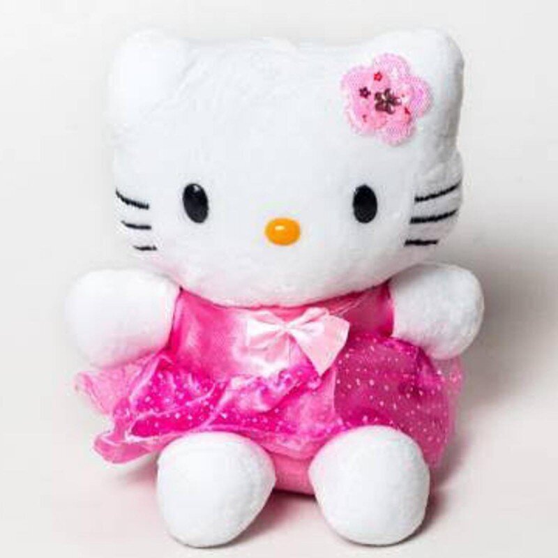 Minkštas pliušinis žaislas Hello Kitty, rožinis kaina ir informacija | Minkšti (pliušiniai) žaislai | pigu.lt