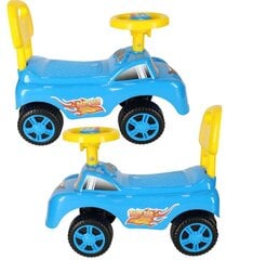 Paspiriama mašinėlė su garsais, mėlyna 4937 цена и информация | Игрушки для малышей | pigu.lt
