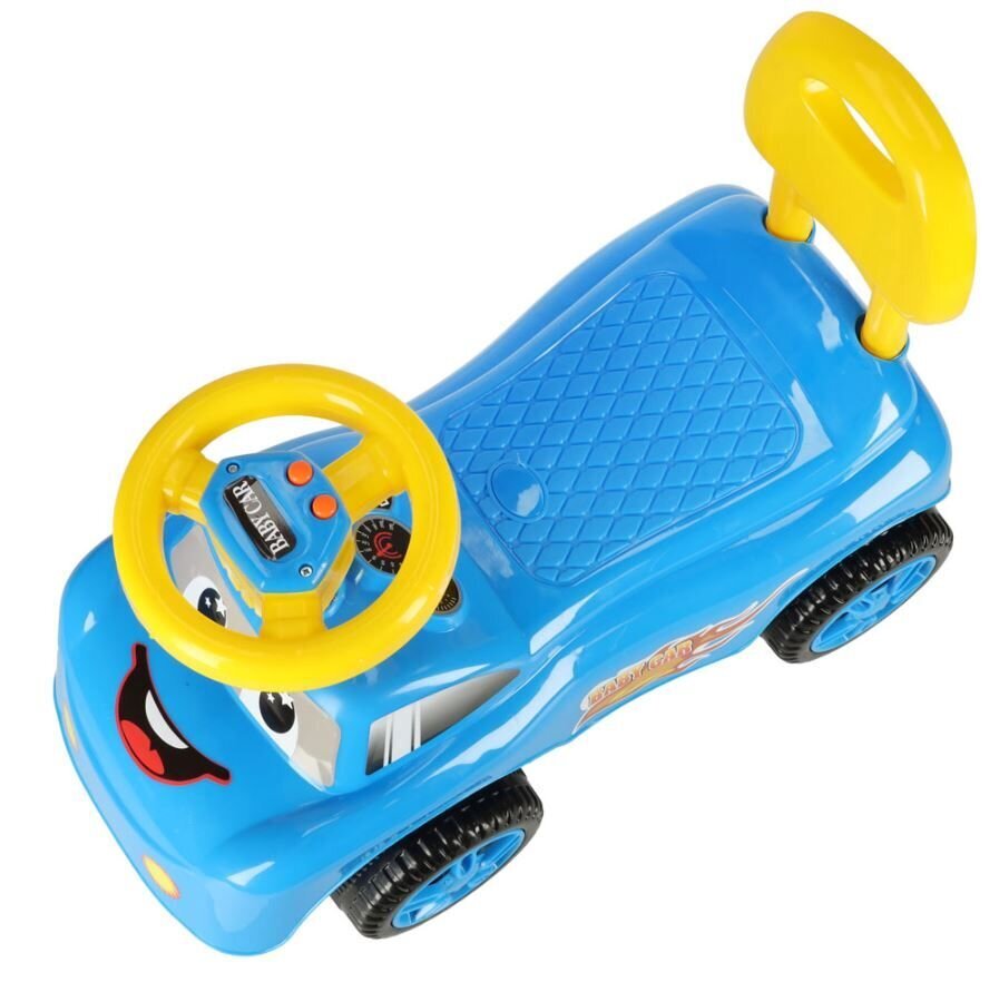 Paspiriama mašinėlė su garsais, mėlyna 4937 kaina ir informacija | Žaislai kūdikiams | pigu.lt