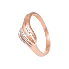 Auksinis žiedas moterims kaina ir informacija | Žiedai | pigu.lt