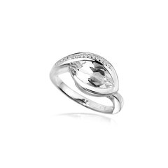 Sidabrinis žiedas moterims kaina ir informacija | Žiedai | pigu.lt