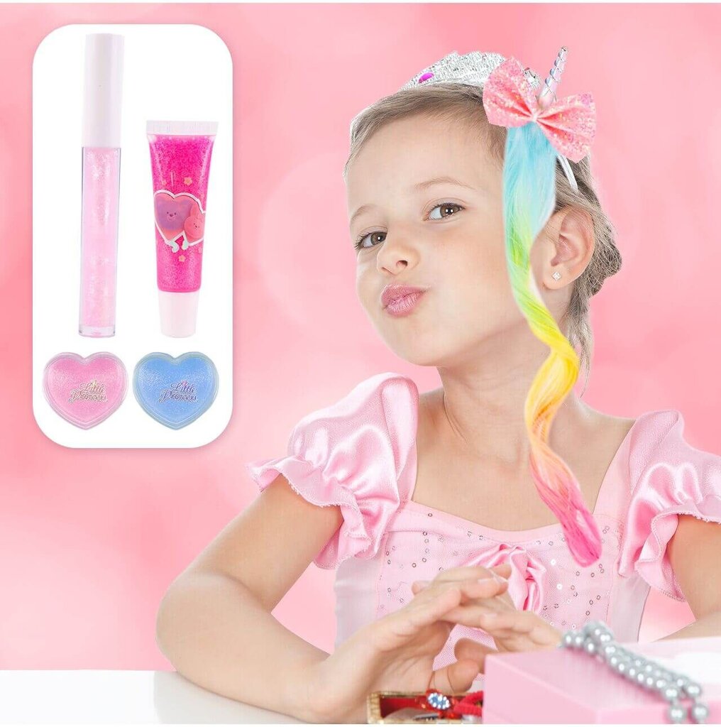 Vaikiškas XXL kosmetikos rinkinys makiažui ir nagams цена и информация | Žaislai mergaitėms | pigu.lt