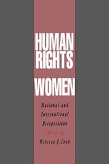 Human Rights of Women: National and International Perspectives цена и информация | Книги по социальным наукам | pigu.lt