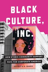 Black Culture, Inc.: How Ethnic Community Support Pays for Corporate America kaina ir informacija | Istorinės knygos | pigu.lt