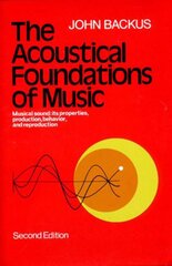 Acoustical Foundations of Music Second Edition kaina ir informacija | Knygos apie meną | pigu.lt
