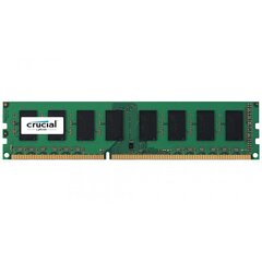 Crucial 4 ГБ 1600 МГц DDR3 CL11 CT51264BD160B цена и информация | Оперативная память (RAM) | pigu.lt