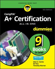 CompTIA Aplus Certification All-in-One For Dummies 5th edition kaina ir informacija | Socialinių mokslų knygos | pigu.lt