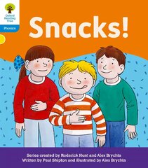 Oxford Reading Tree: Floppy's Phonics Decoding Practice: Oxford Level 3: Snacks! 1 kaina ir informacija | Knygos paaugliams ir jaunimui | pigu.lt