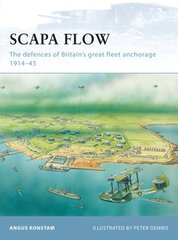 Scapa Flow: The defences of Britains great fleet anchorage 191445 kaina ir informacija | Socialinių mokslų knygos | pigu.lt