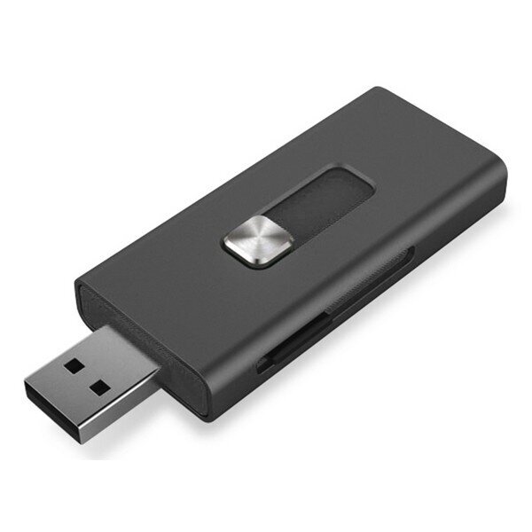 Kortelių skaitytuvas Ksix Micro SD цена и информация | Adapteriai, USB šakotuvai | pigu.lt